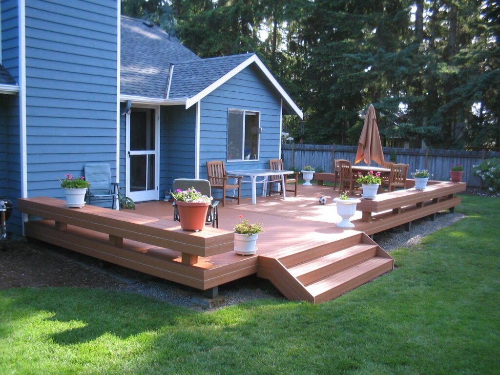 decking stock image