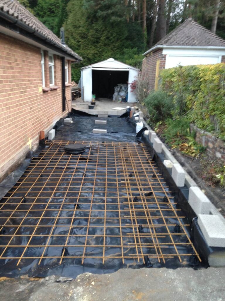 extension ground preperation